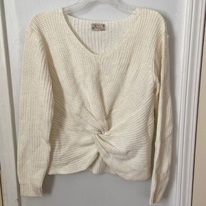 Crop sweater